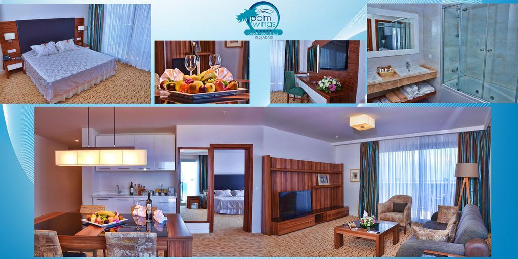 Palm Wings Kusadasi Beach Resort&Spa Exterior foto